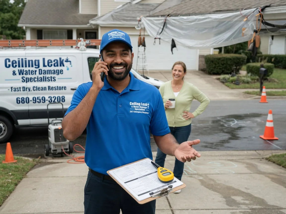 Ceiling Leak Cleanup Swanzey, NH FAQs